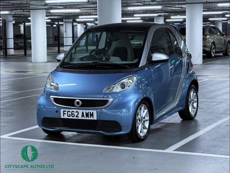 Smart ForTwo 1.0 MHD Passion Coupe 2dr Petrol SoftTouch Euro 5 s/s 71 bhp for sale in Chelsea