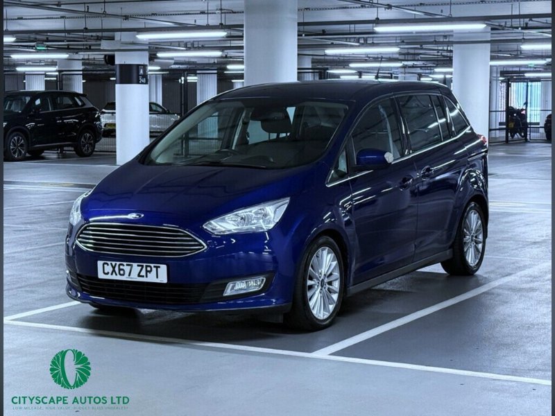 2017 Ford Grand C-MAX 1.0T EcoBoost Titanium MPV 5dr Petrol Manual Euro 6 s/s Nav 100 ps